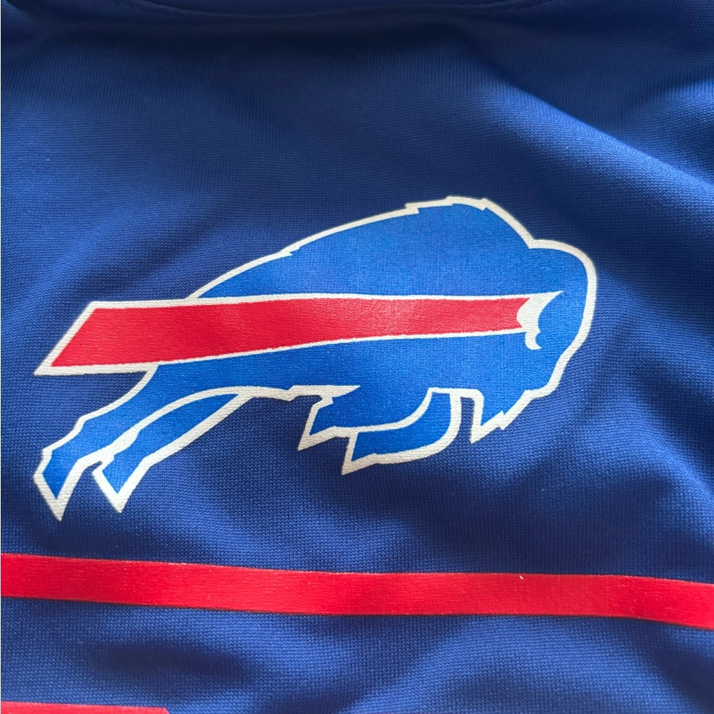 Buffalo Bills Mafia Men's Large Performance Dri-Wick McCoy #25 Jersey Shirt EUC - Picture 6 of 7